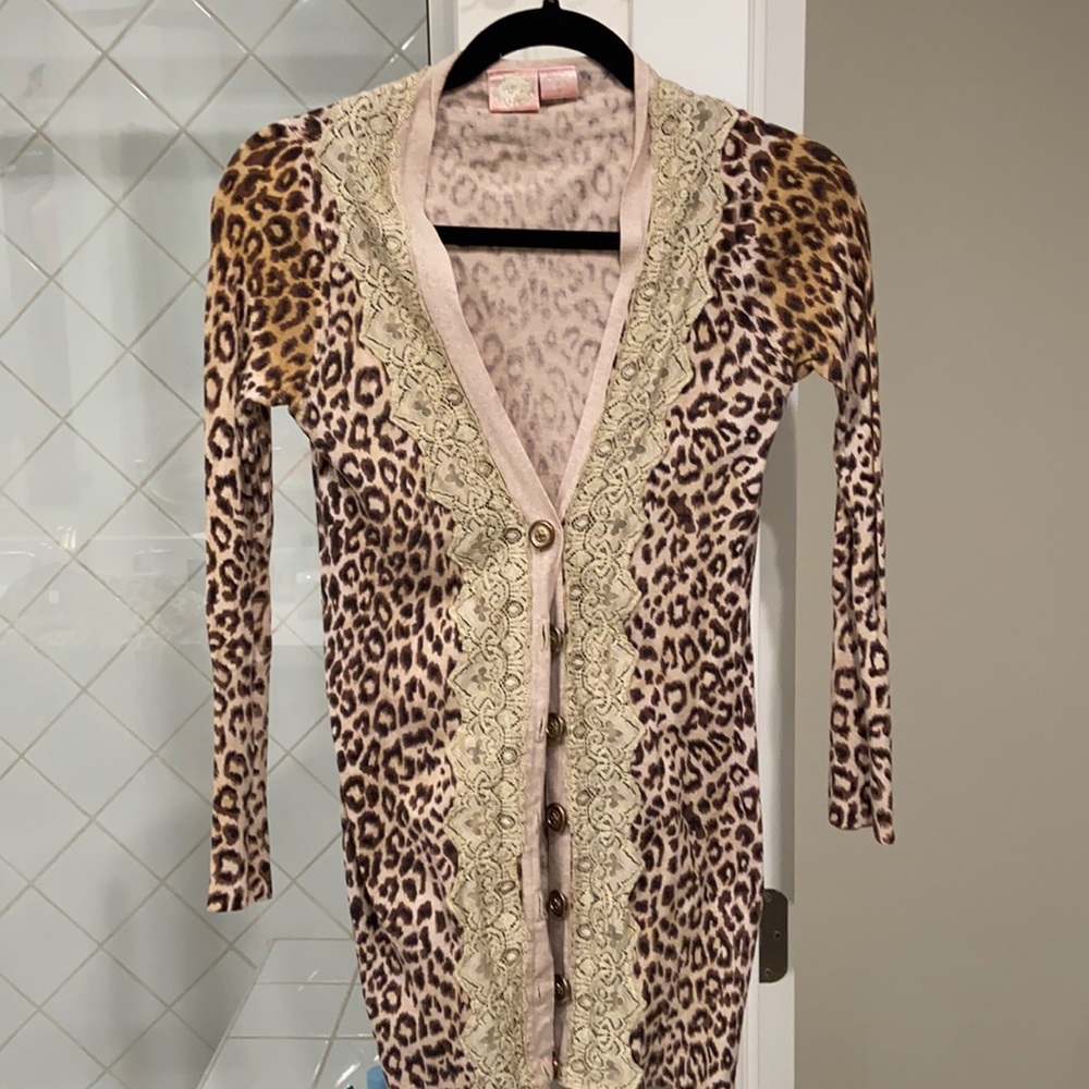 Parfait leopard cardigan
